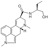 Ergoline-8-carboxamide,9,10-didehydro-N-[(1S)-1-(hydroxymethyl)propyl]-1,6-dimethyl-, (8b)-CAS NO.: 361-37-5