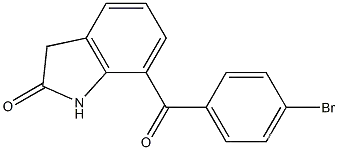 2H-Indol-2-one,7-(4-bromobenzoyl)-1,3-dihydro-CAS NO.: 91713-91-6