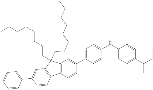 Poly(9,9-dioctylfluorene-co-N-(4-butylphenyl)diphenylamine)CAS NO.: 220797-16-0