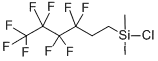 dimethyl(3,3,4,4,5,5,6,6,6-nonafluorohexyl)chlorosilaneCAS NO.: 119386-82-2