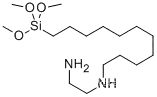 N-(2-AMINOETHYL)-11-AMINOUNDECYLTRIMETHOXYSILANECAS NO.: 121772-92-7