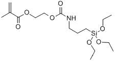 o-(Methacryloxyethyl)-N-(triethoxysilylpropyl)urethaneCAS NO.: 115396-93-5