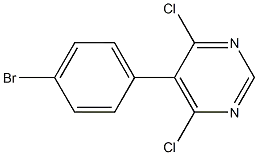 5-(4-Bromophenyl)-4,6-dichloropyrimidineCAS NO.: 146533-41-7