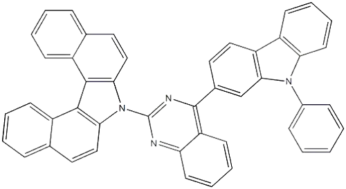 7-(4-(9-phenyl-9H-carbazol-2-yl)quinazolin-2-yl)-7H-dibenzo[c,g]carbazole
