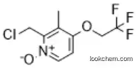 2-chloromethyl-3-methyl-4-(2,2,2-trifluoroethoxy)py ridine-1-oxide163119-28-6