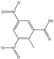 3,5-Dinitro-2-methylbenzoic acidCAS NO.: 28169-46-2