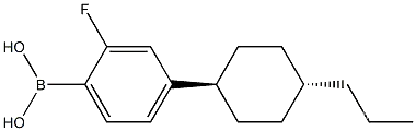 B-[2-fluoro-4-(trans-4-propylcyclohexyl)phenyl]Boronic acidCAS NO.: 159119-10-5