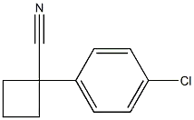 1-(4-Chlorophenyl)-1-cyclobutanecarbonitrileCAS NO.: 28049-61-8