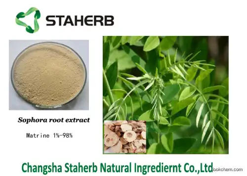 Sophora Flavescens Extract, Matrine 98%,Oxymatrine