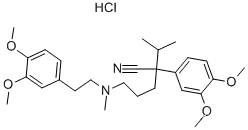 (+/-)-Verapamil hydrochlorideCAS NO.: 152-11-4