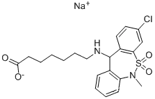 Tianeptine SodiumCAS NO.: 30123-17-2