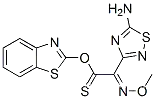 (S)-2-Benzothiazolyl (Z)-2-(5-amino-1,2,4-thiadiazol-3-yl)-2-methoxyiminothioacetateCAS NO.: 89604-91-1