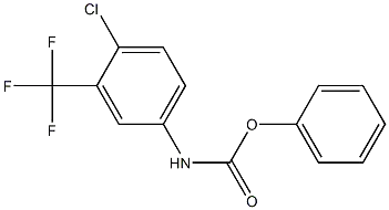 Carbamic acid,N-[4-chloro-3-(teifluoromethyl)phenyl]-,phenyl esterCAS NO.: 871555-75-8