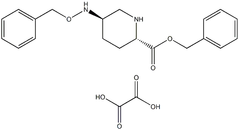 (2S,5R)-5-[(benzyloxy)amino]piperidine-2-carboxylic acid benzyl ester ethanedioateCAS NO.: 1171080-45-7