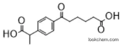 6-(4-(1-carboxyethyl)phenyl)-6-oxohexanoic acid 00000-00-0