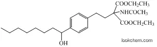 diethyl 2-acetamido-2-(4-(1-hydroxyoctyl)phenethy00000-00-0  l)m00000-00-0alonate