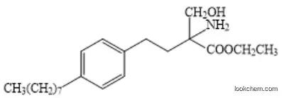 ethyl 2-amino-2-(hydroxymethyl)-4-(4-octylphenyl)butanoate 00000-00-0