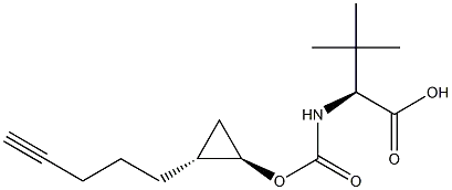 (s)-3,3-diMethyl-2-((1r,2r)-2-pent-4-ynyl- CyclopropoxycarbonylaMino)-butyricacidCAS NO.: 1425038-19-2