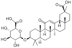 Glycyrrhetinic acid 3-O-mono-beta-D-glucuronideCAS NO.: 34096-83-8