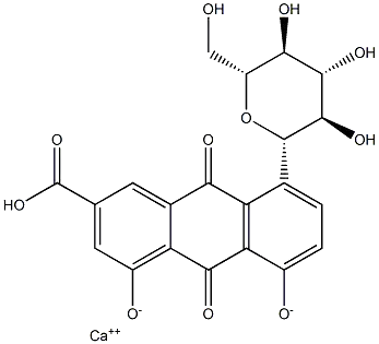 Rhein-8-glucoside calcium saltCAS NO.: 113443-70-2