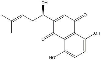 5,8-Dihydroxy-2-[(1R)-1-hydroxy-4-methyl-pent-3-enyl]naphthalene-1,4-dioneCAS NO.: 517-89-5