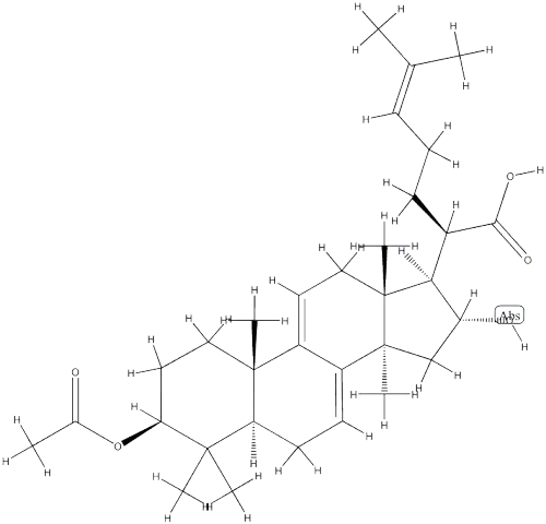 3-O-Acetyl-16α-hydroxydehydrotrametenolic acidCAS NO.: 168293-14-9