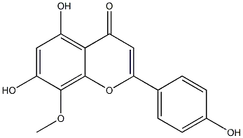 5,7,4'-trihydroxy-8-methoxyflavoneCAS NO.: 57096-02-3