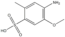 4-Amino-5-methoxy-2-methylbenzensulfonic acidCAS NO.: 6471-78-9