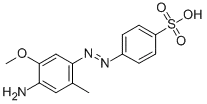 4-[(4-Amino-5-methoxy-2-methylphenyl)azo]benzenesulfonic acidCAS NO.: 40947-69-1