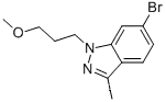 1H-Indazole,6-bromo-1-(3-methoxypropyl)-3-methyl-CAS NO.: 865156-81-6