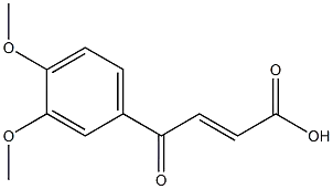 (E)-Ethyl 4-(3,4-dimethoxyphenyl)-4-oxo-2-butenoateCAS NO.: 80937-23-1