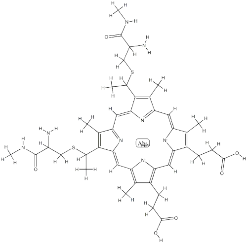 Cytochrome CCAS NO.: 9007-43-6