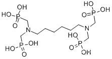 Hexamethylenebis(nitrilodimethylene)tetraphosphonic acidCAS NO.: 23605-74-5