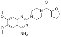 1-(4-Amino-6,7-dimethoxy-2-quinazolinyl)4-[(tetrahydro-2-furanyl)carbonyl]piperazine hydrochlorideCAS NO.: 63074-08-8