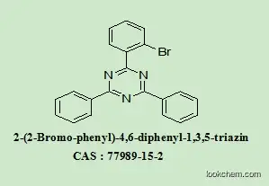competitive and R&D team OLED intermediates 2-(2-Bromo-phenyl)-4,6-diphenyl-1,3,5-triazin 77989-15-2