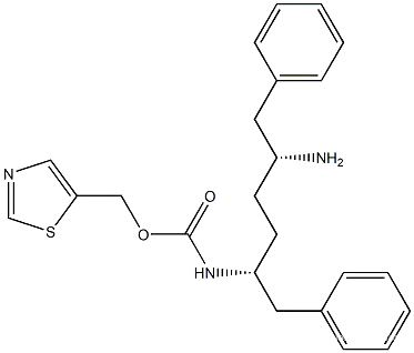 thiazol-5-ylmethyl ((2R,5R)-5-amino-1,6-diphenylhexan-2-yl)carbamate 1004316-18-0CAS NO.: 1004316-18-0
