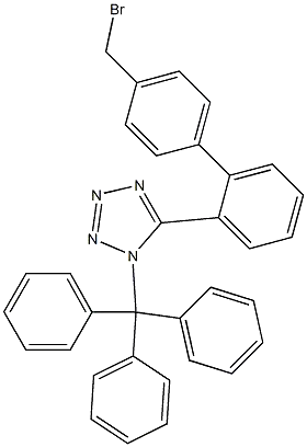 5-(4'-Bromomethyl-1,1'-biphenyl-2-yl)-1-triphenylmethyl-1H-tetrazoleCAS NO.: 124750-51-2