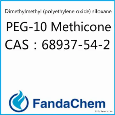 Dimethylmethyl (polyethylene oxide) siloxane PEG-10 Methicone CAS.No：68937-54-2 from Fandachem