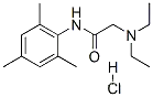 Acetamide,2-(diethylamino)-N-(2,4,6-trimethylphenyl)-, hydrochloride (1:1)CAS NO.: 1027-14-1