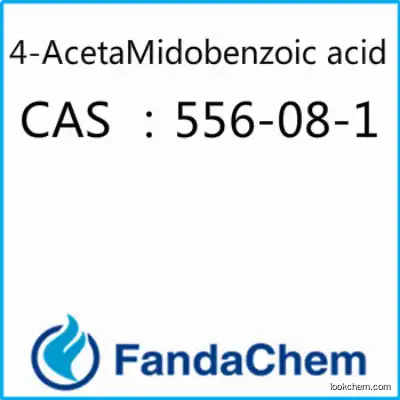 p-Acetylamino benzoic acid cas ：556-08-1 from Fandachem
