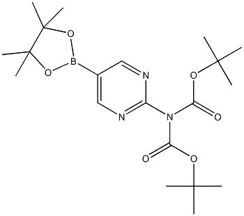 2-(n,n-bisboc-amino)pyrimidine-5-boronic acid, pinacol esterCAS NO.: 1190423-36-9