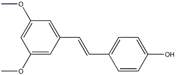 Phenol,4-[2-(3,5-dimethoxyphenyl)ethenyl]-CAS NO.: 18259-15-9
