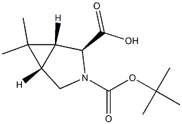 3-Azabicyclo[3.1.0]hexane-2,3-dicarboxylic acid, 6,6-dimethyl-, 3-(1,1-dimethylethyl) ester, (1R,2S,5S)-CAS NO.: 219754-02-6