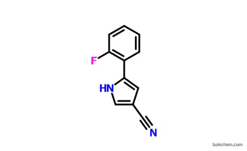 5-(2-fluorophenyl)-1H-pyrrole-3-carbonitrile