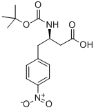 BOC-(R)-3-AMINO-4- (4-NITRO-PHENYL)-BUTYRIC ACIDCAS NO.: 219297-12-8