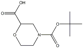 4-BOC-2- MORPHOLINECARBOXYLIC ACIDCAS NO.: 189321-66-2