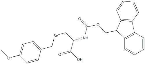 N-9-fluorenylmethoxycarbony l-Se-4-methoxybenzylselenocysteineCAS NO.: 150308-80-8