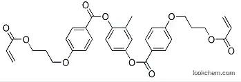 Benzoic acid, 4-[3-[(1-oxo-2-propen-1-yl)oxy]propoxy]-, 1,1'-(2-methyl-1,4-phenylene) ester(174063-87-7)