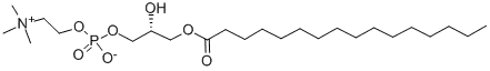 1-Palmitol-sn-glycero-3-phosphocholine