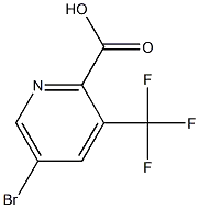 5-bromo-3-(trifluoromethyl)pyridine-2-carboxylic acidCAS NO.: 1211580-84-5